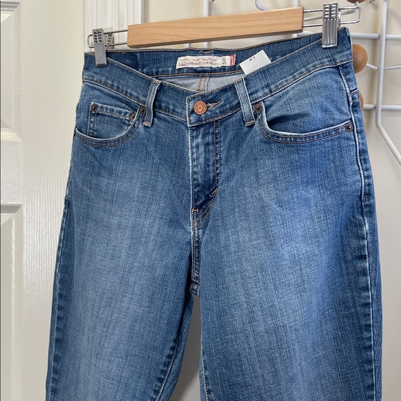 Levi's 550 Classic Relaxed Bootcut Denim Jeans - Blue - 4 - Picture 3 of 13